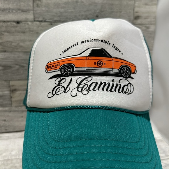 El Camino trucker baseball cap hat - Picture 2 of 7